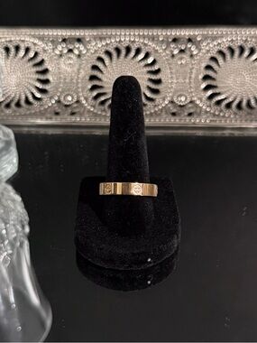 Gold-Tone Band Ring
